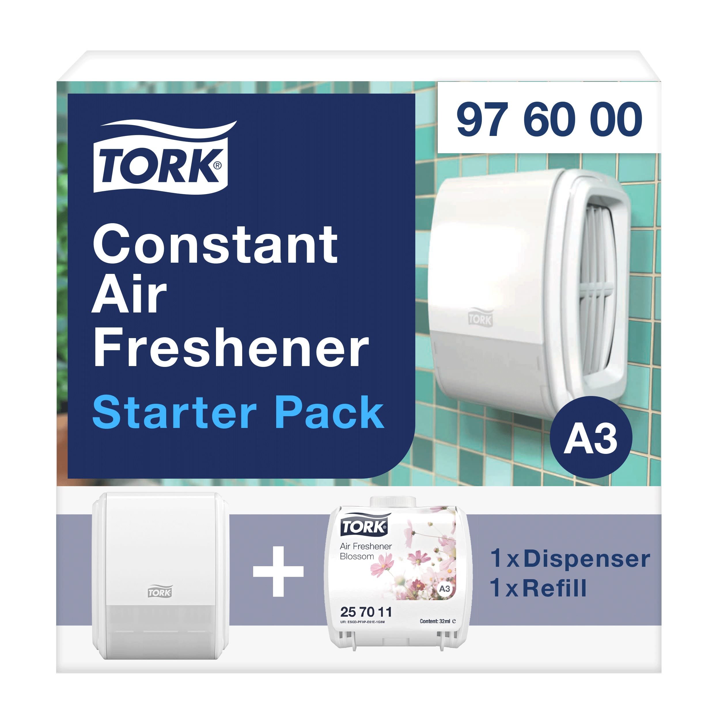 Startpaket Konstant Airfreshener Tork A3