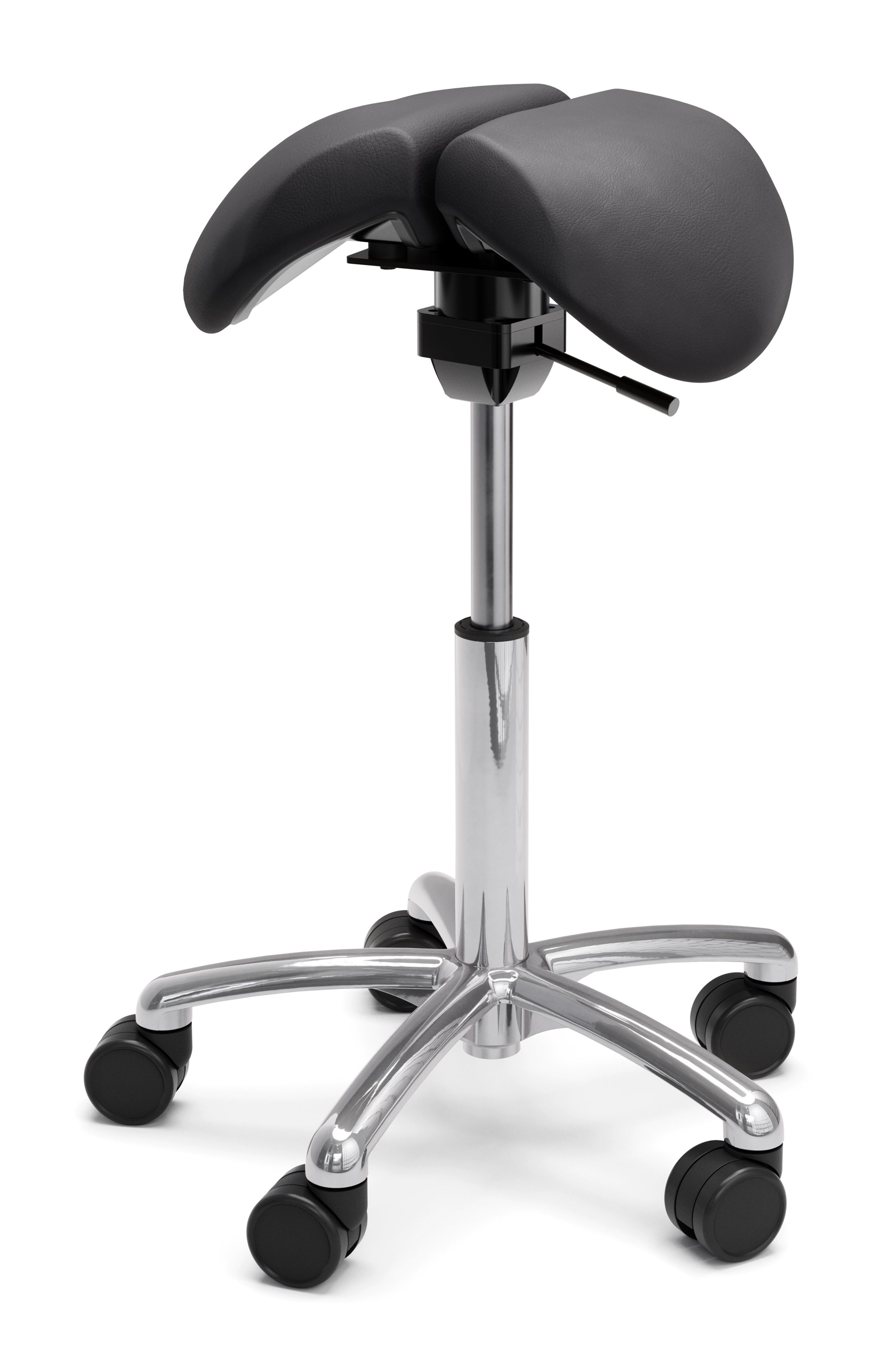 Sadelstol Polo Split Aktiv svart