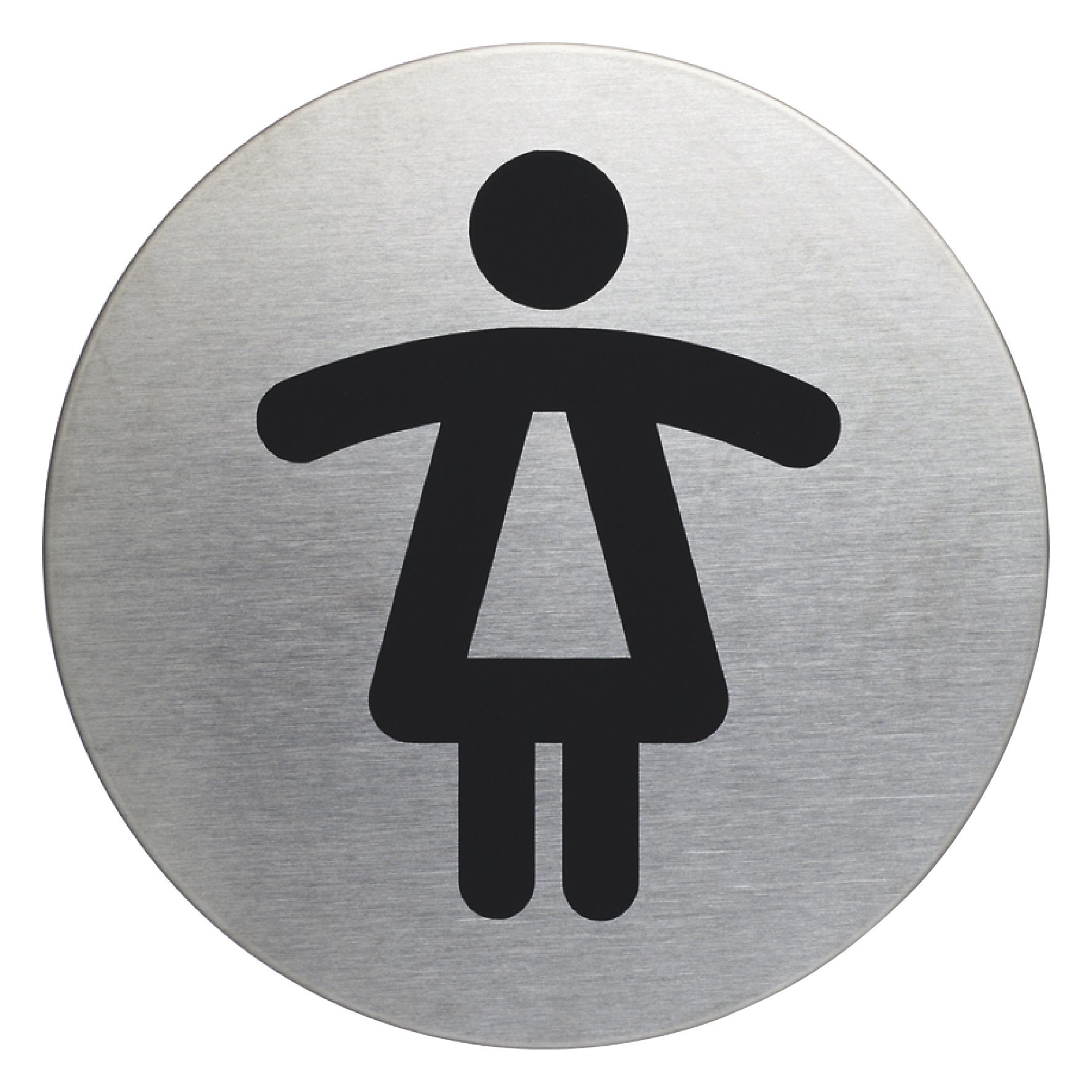 Symbolskyltar WC / Ej rökning / Dusch Ø83 mm