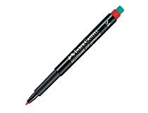 Märkpenna Faber Castell Medium permanent  röd