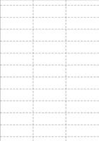 Hyllkantsetiketter på ark 70x25,4 mm 33 st/ark 500 ark/kt