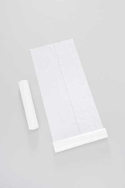 Avfallspåse 60 liter 24my vit 50 st/rulle