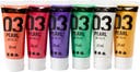 Akrylfärg metal 6 x 20 ml