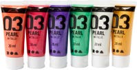 Akrylfärg metal 6 x 20 ml