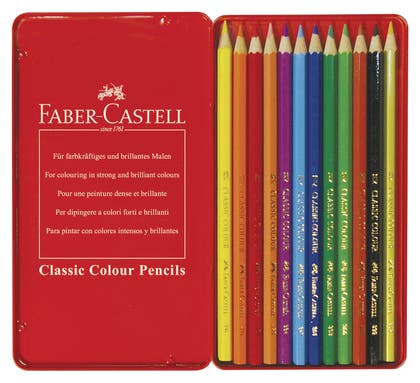 Färgpenna Faber-Castell Classic 12-/24-/36-pack