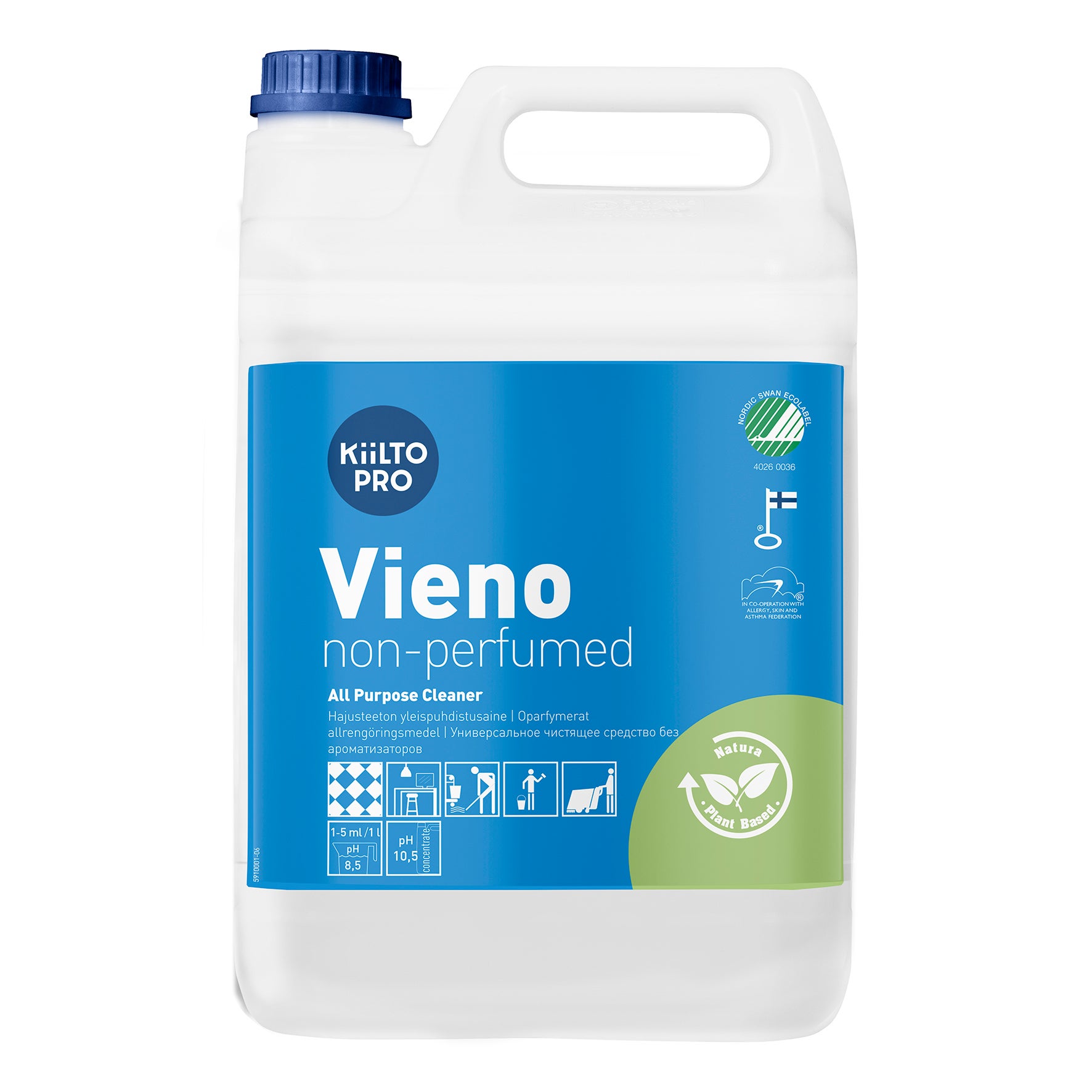 Allrent Vieno oparfymerad 5 liter
