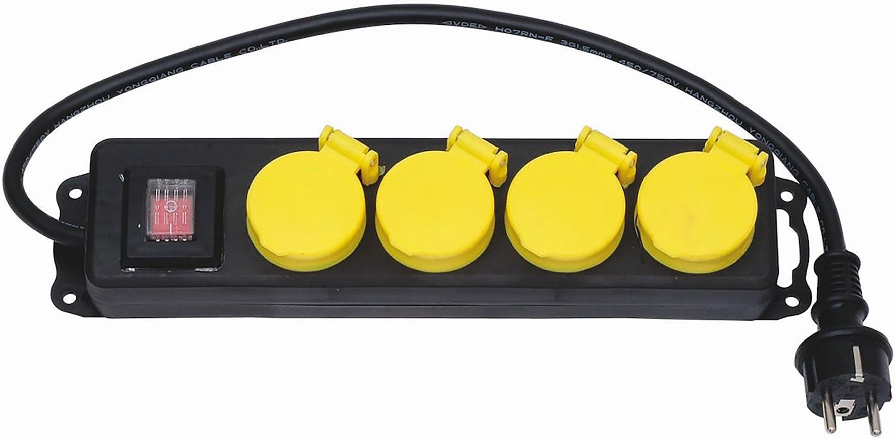 Grenuttag utomhus 4-vägs 2,5 m