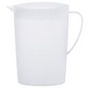 Kanna med lock 2 liter transparent