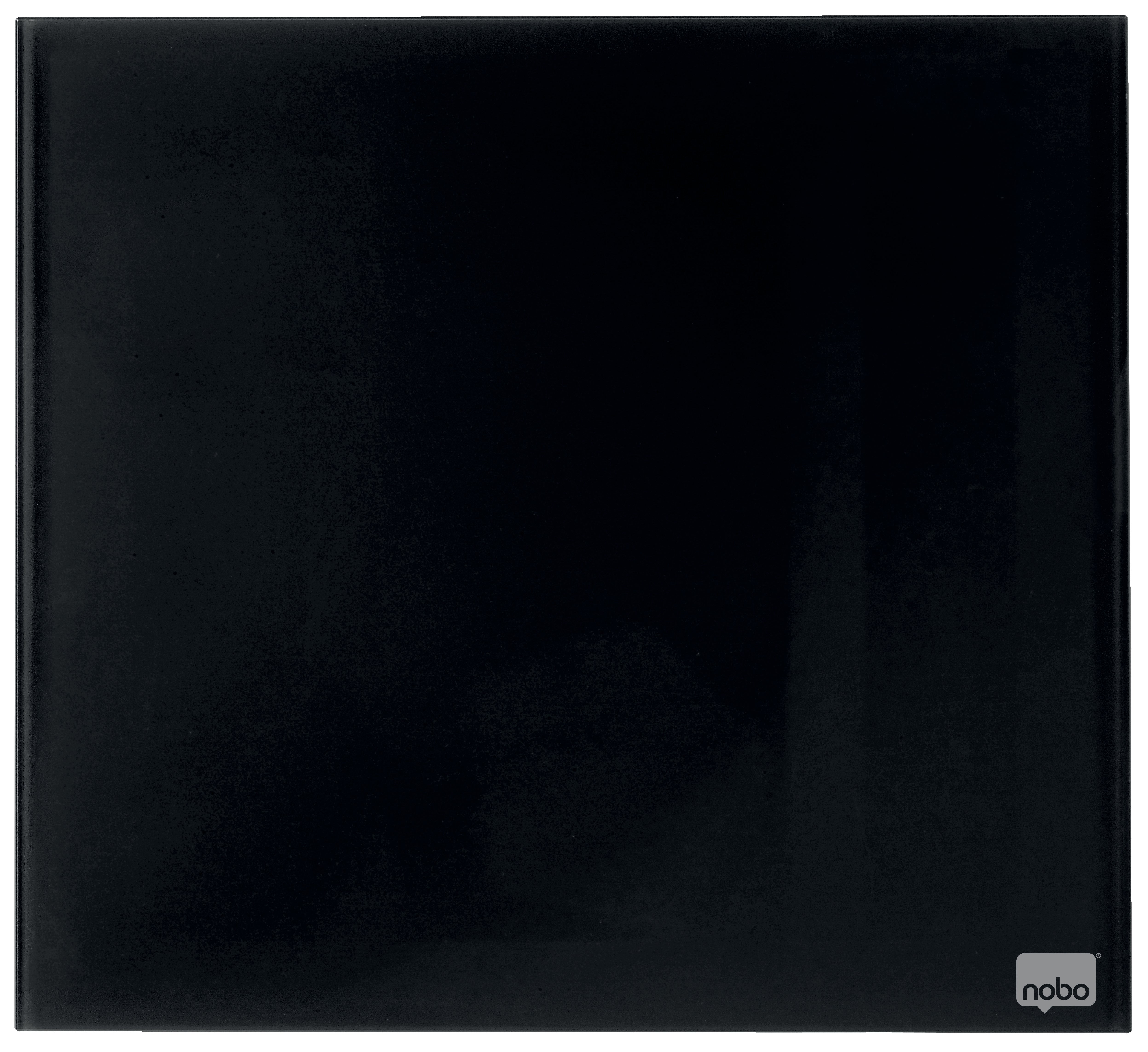 Glastavla 450 x 450 mm svart