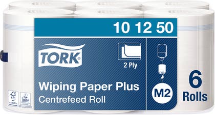 Avtorkningspapper Advanced Plus Tork M2 6 st/kt