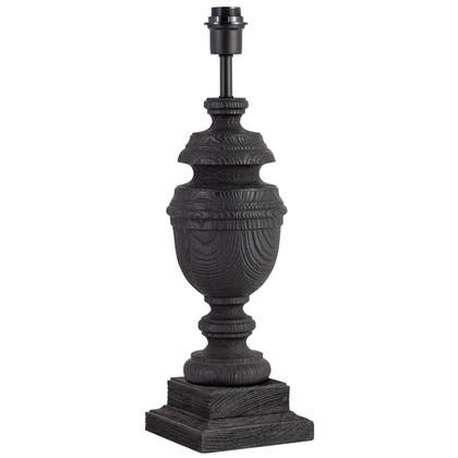 Bordslampfot Charlotte H42,5 trä svart