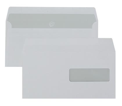 Kuvert fukthäftande med fönster 50-pack