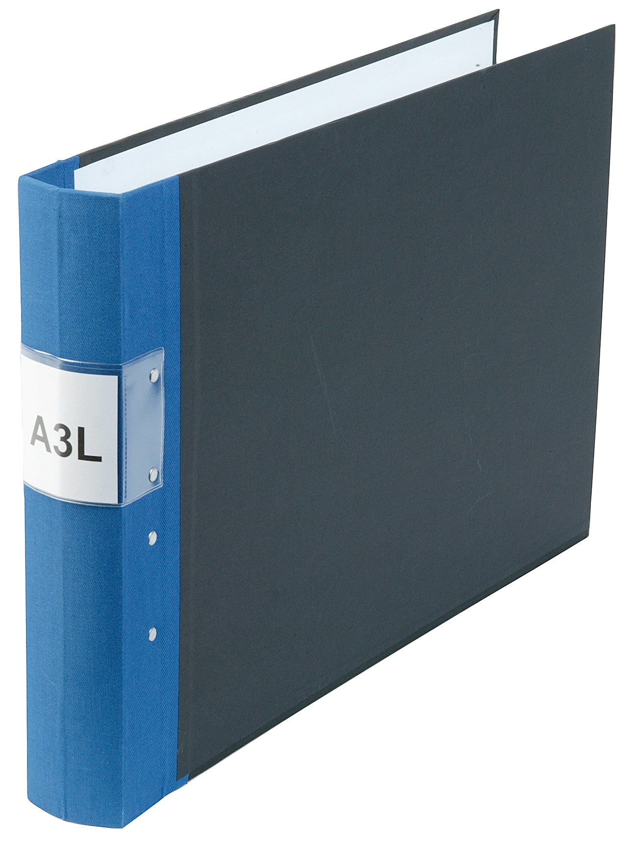 Gaffelpärm trärygg i andra format Office Depot