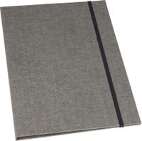 Mapp Bigso Paulina A4 canvas grå