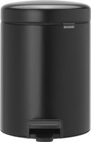 Pedalhink NewIcon Mattsvart  5 liter Brabantia