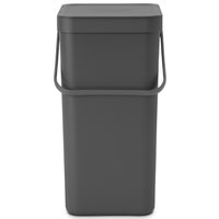 Avfallshink Sort&Go Grå 16 l