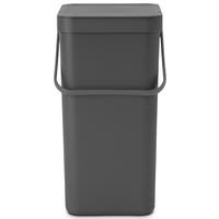 Avfallshink Sort&Go Grå 16 l