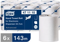 Handduksrulle H13 2-l vit 6 st/fp Tork
