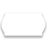 Prismärkningsetikett 22x12 mm G2 vit 7 rullar