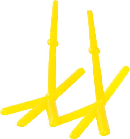 Fågelfötter & kycklingfötter gul 50/fp
