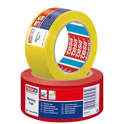 Markeringstejp 50mmx33m Tesa