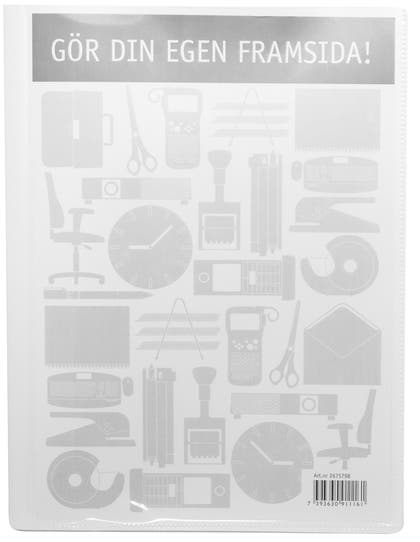 Demopärm med ficka A4 Office Depot