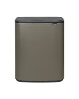 Touch Bin Bo 2x30 liter Platinum