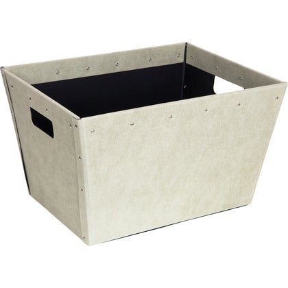 Förvaringskorg Terra canvas linen