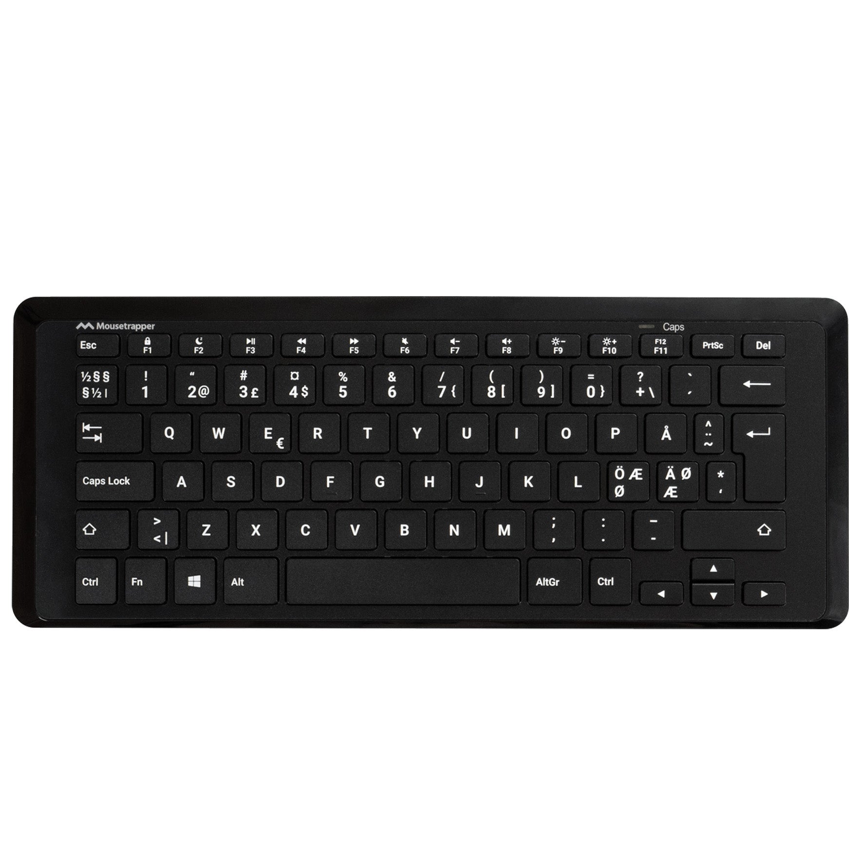 Tangentbord Mousetrapper TypeMini trådlöst/trådat