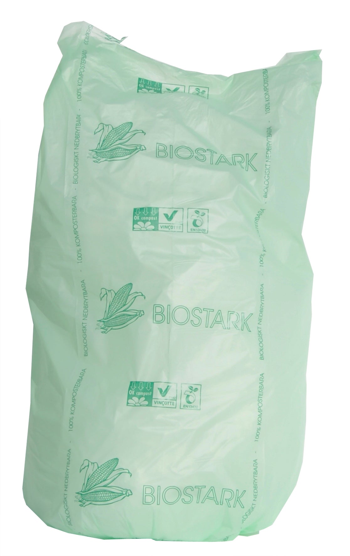 Sopsäck Bio 125 liter 30 my 10-pack