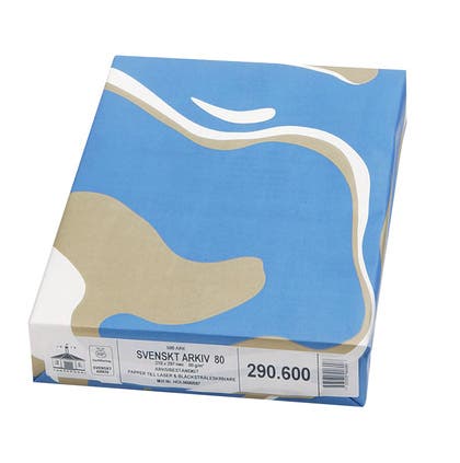 Kopieringspapper Svenskt Arkiv A3 100g 500/fp