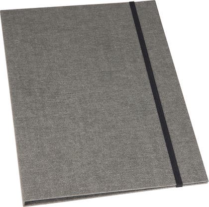 Mapp Bigso Paulina A4 canvas grå