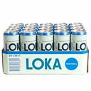 Kolsyrat vatten Loka Naturell 33 cl sleek can Inkl pant