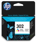 Bläckpatron HP 302 3-färg 150 sidor
