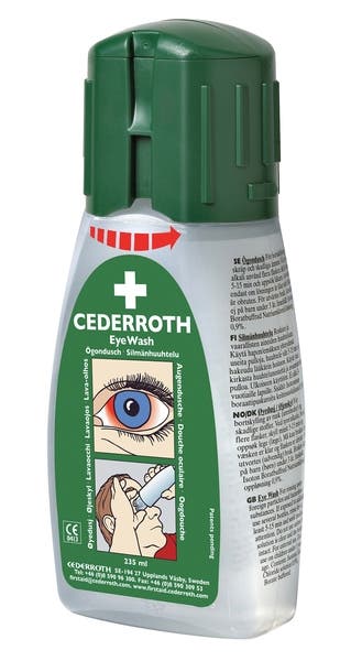 Ögondusch i fickformat 235 ml Cederroth