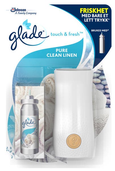 Luftfräschare Glade Touch & Fresh Clean Linen Hold 10 ml