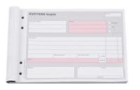 Kvittensblock A5L 2x50blad