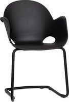 Stol Bella rörstativ svart/svart