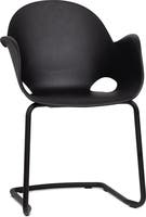 Stol Bella rörstativ svart/svart