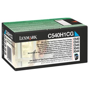 Toner Lexmark C540H1CG Cyan 2000 sidor