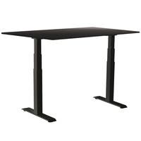 Skrivbord el Easydesk Adapt VI 160x80 cm svart