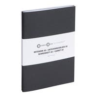 Anteckningsbok Bigso A5 linjerad grå 2/fp