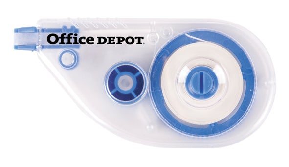 Korrigeringsroller rak/vriden Office Depot