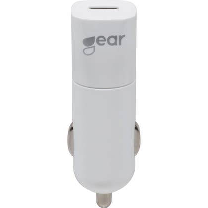 Laddare 12V 1xUSB-C PD 20W Vit Gear