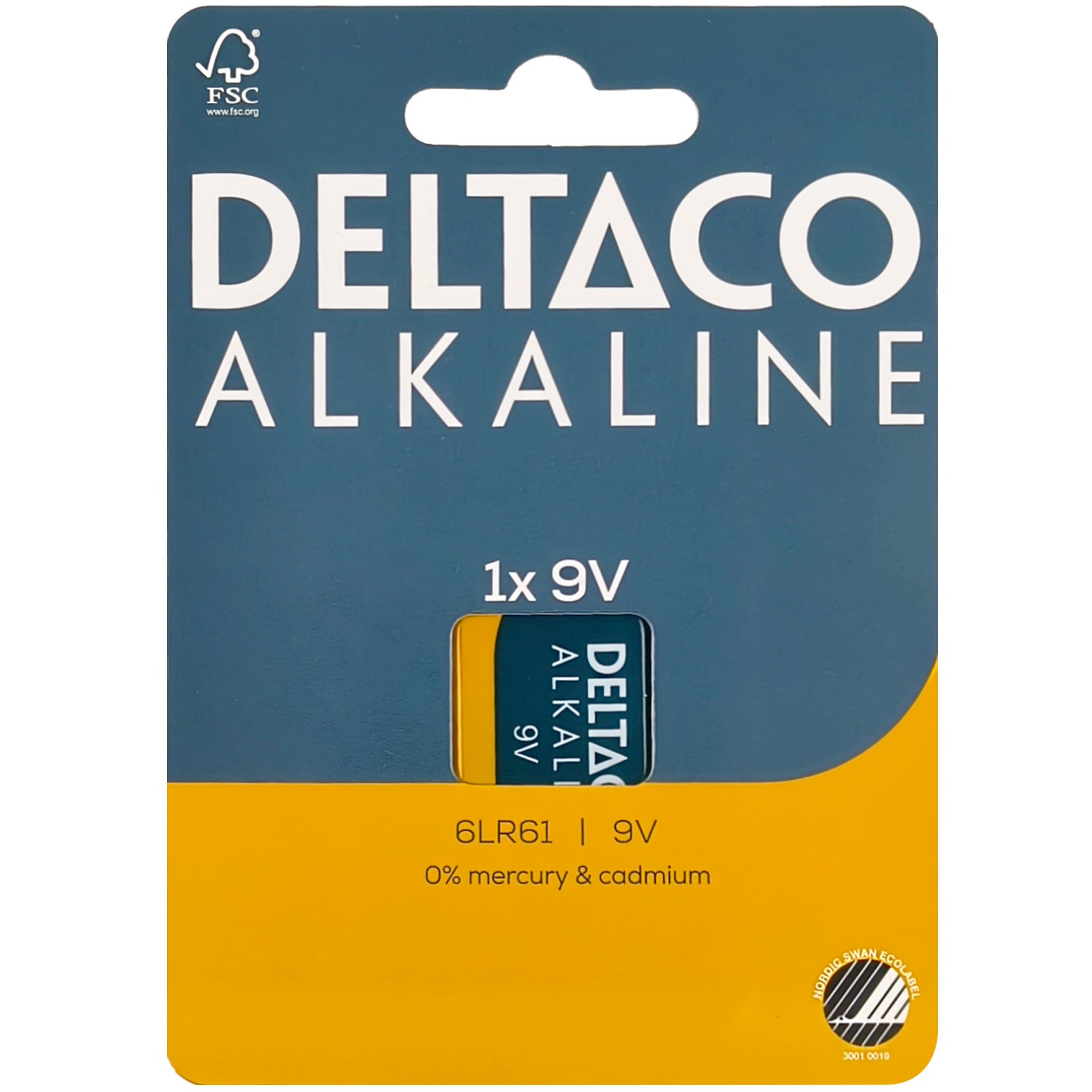 Batteri Ultimate Alkaline 9V-batteri 6LR61