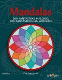 Målarbok Mandalas 6–99 år