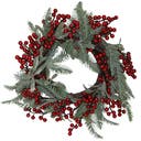 Krans grankvistar & bär 40 cm