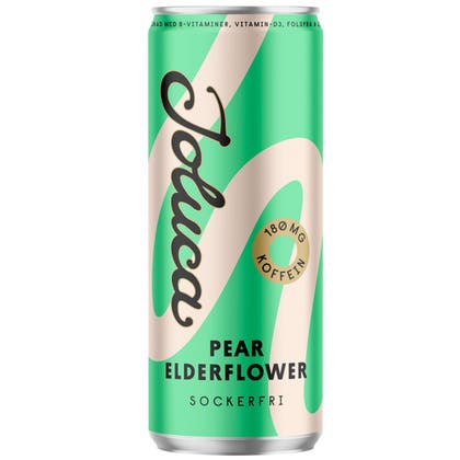 Funktionsdryck Joluca Pear Elderflower 33 cl inkl pant