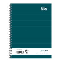 Kollegieblock A5 70 g 70 blad linjerat hålat Office Depot
