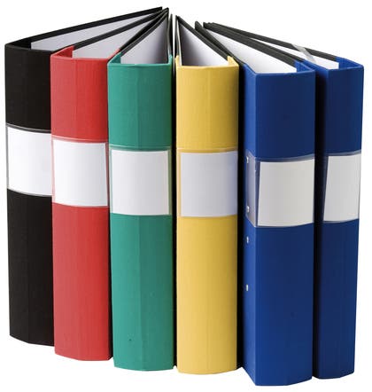 Gaffelpärm trärygg A4 60mm